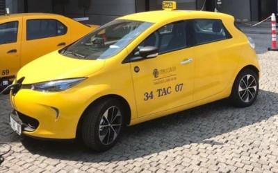 İstanbul’da elektrikli taksi dönemi resmen başladı